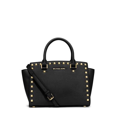 michael kors selma medium ballet|michael kors selma studded.